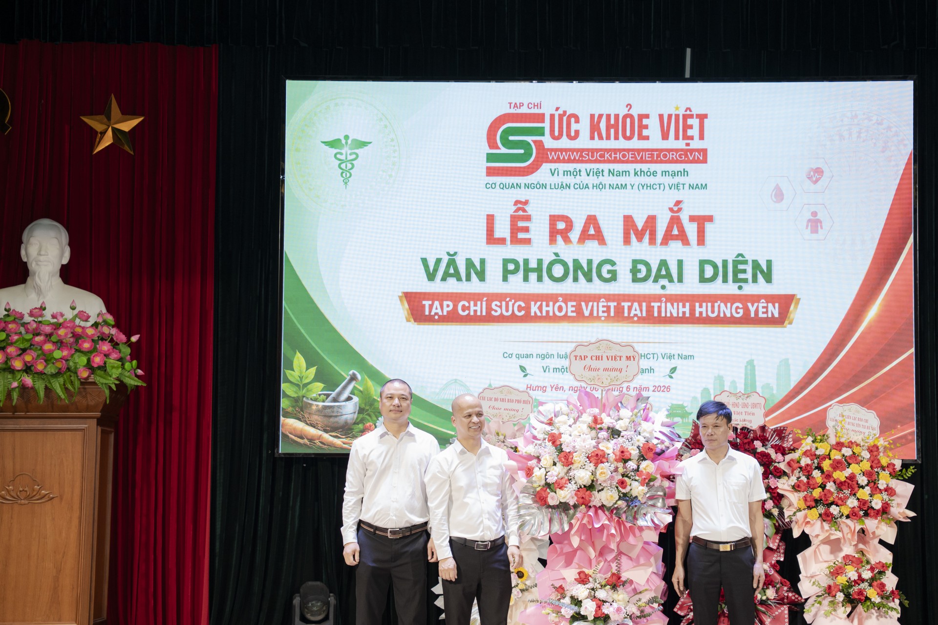 Ra mắt Văn phòng đại diện Tạp chí Sức Khỏe Việt tại Hưng Yên