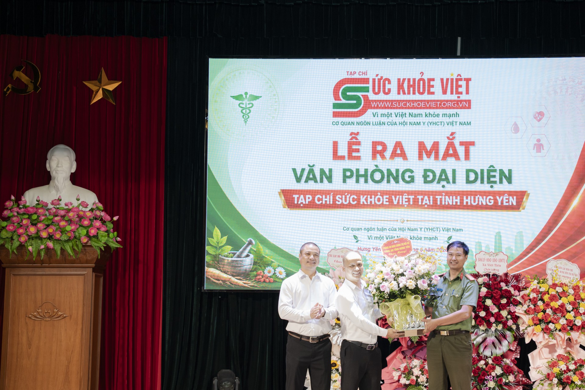 Ra mắt Văn phòng đại diện Tạp chí Sức Khỏe Việt tại Hưng Yên