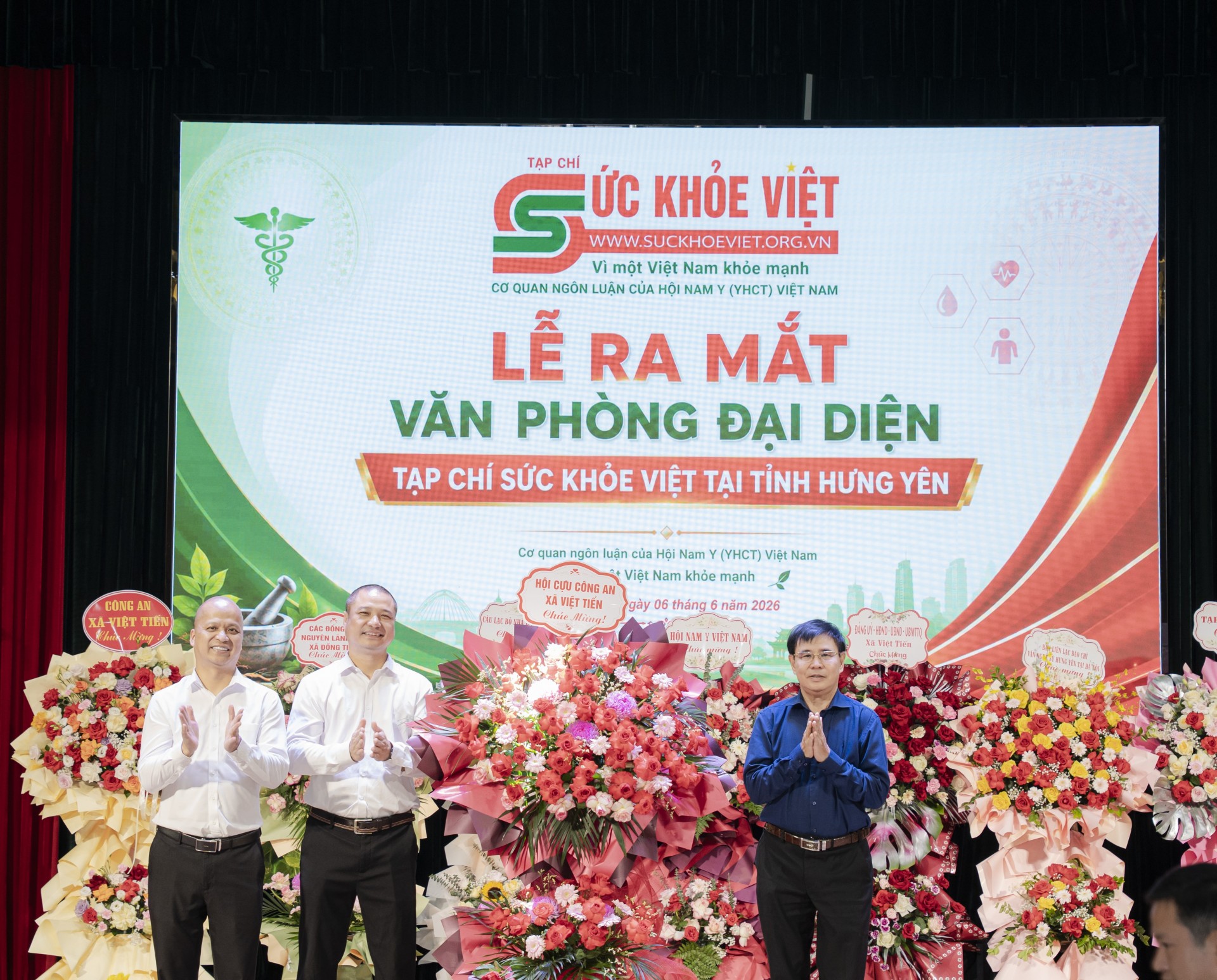 Ra mắt Văn phòng đại diện Tạp chí Sức Khỏe Việt tại Hưng Yên