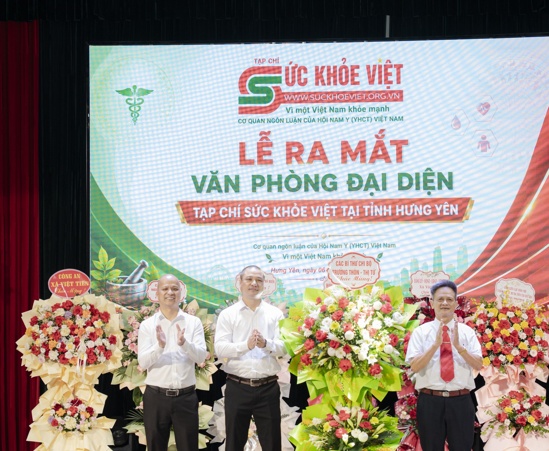 Ra mắt Văn phòng đại diện Tạp chí Sức Khỏe Việt tại Hưng Yên