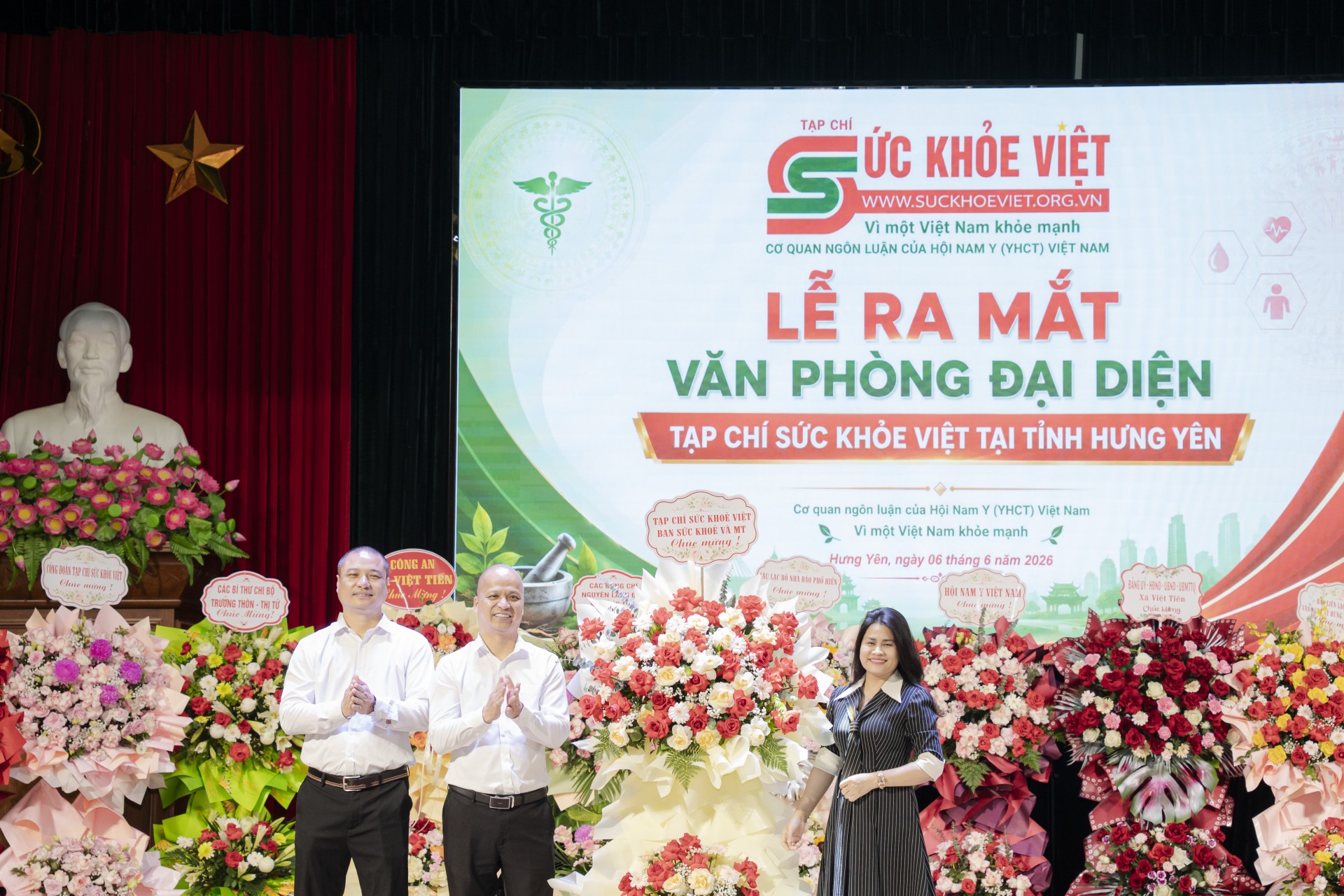 Ra mắt Văn phòng đại diện Tạp chí Sức Khỏe Việt tại Hưng Yên