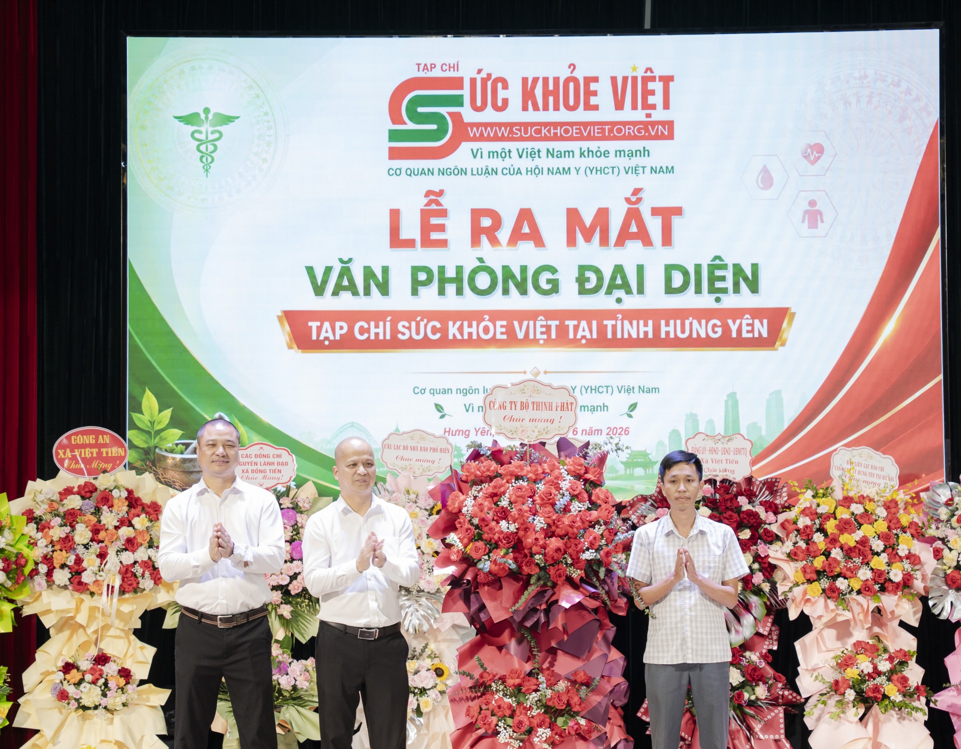 Ra mắt Văn phòng đại diện Tạp chí Sức Khỏe Việt tại Hưng Yên