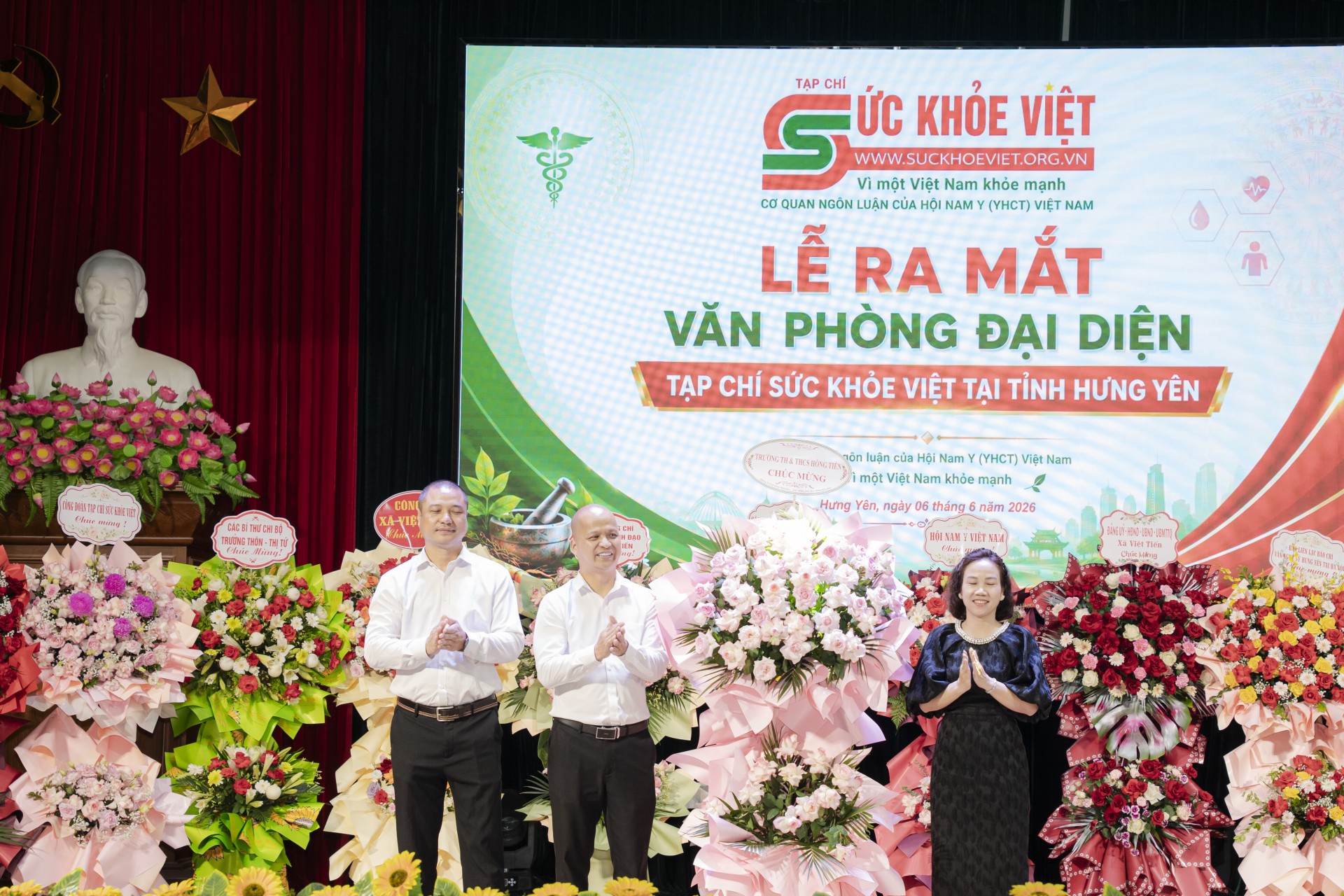 Ra mắt Văn phòng đại diện Tạp chí Sức Khỏe Việt tại Hưng Yên