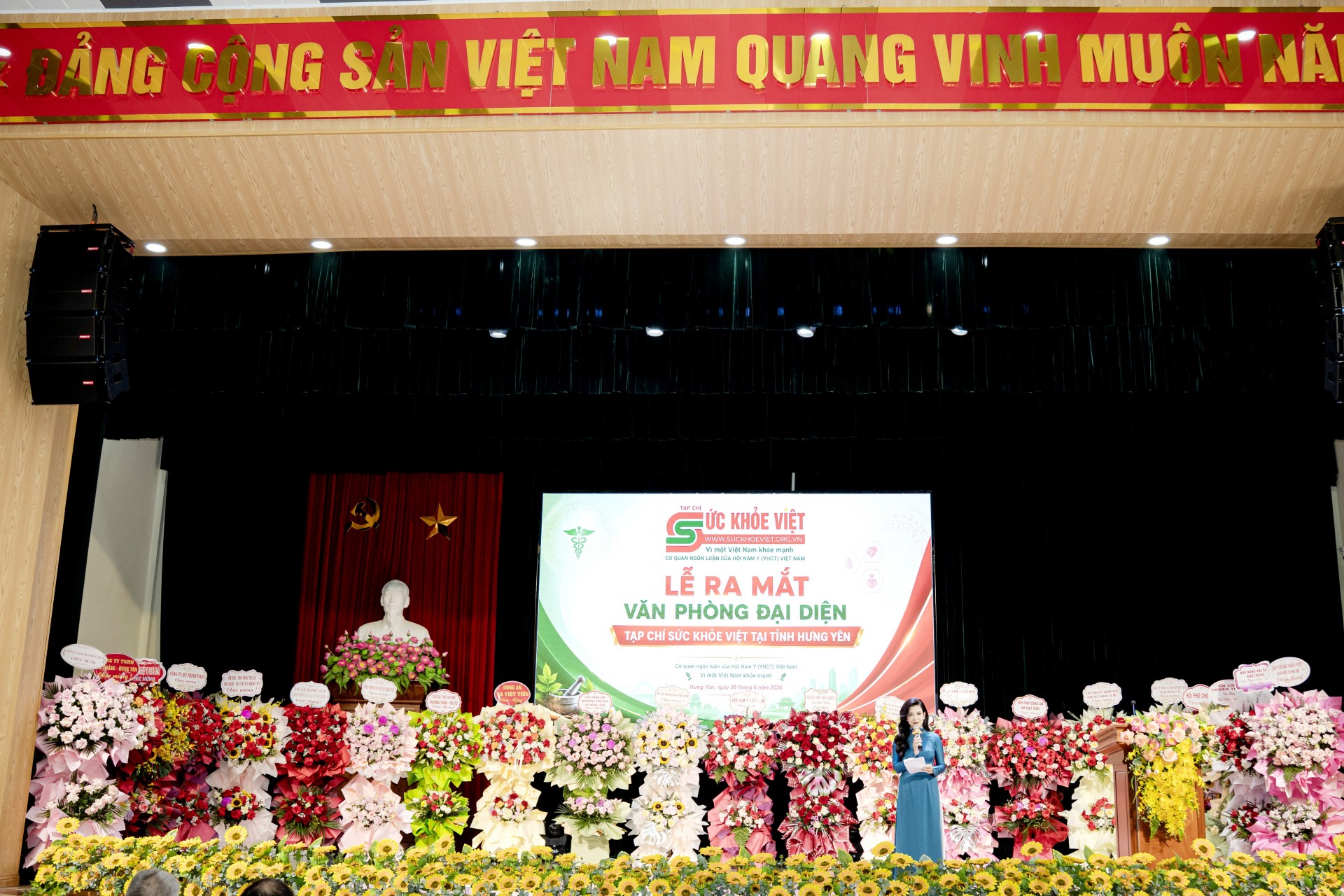 Ra mắt Văn phòng đại diện Tạp chí Sức Khỏe Việt tại Hưng Yên