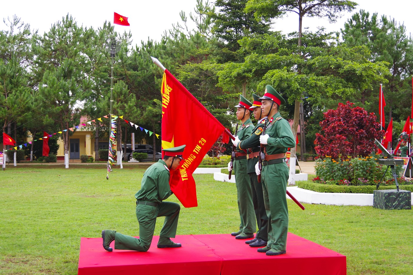Gia Lai: Trung đoàn Thông tin 29 tổ chức Lễ tuyên thệ chiến sĩ mới năm 2026