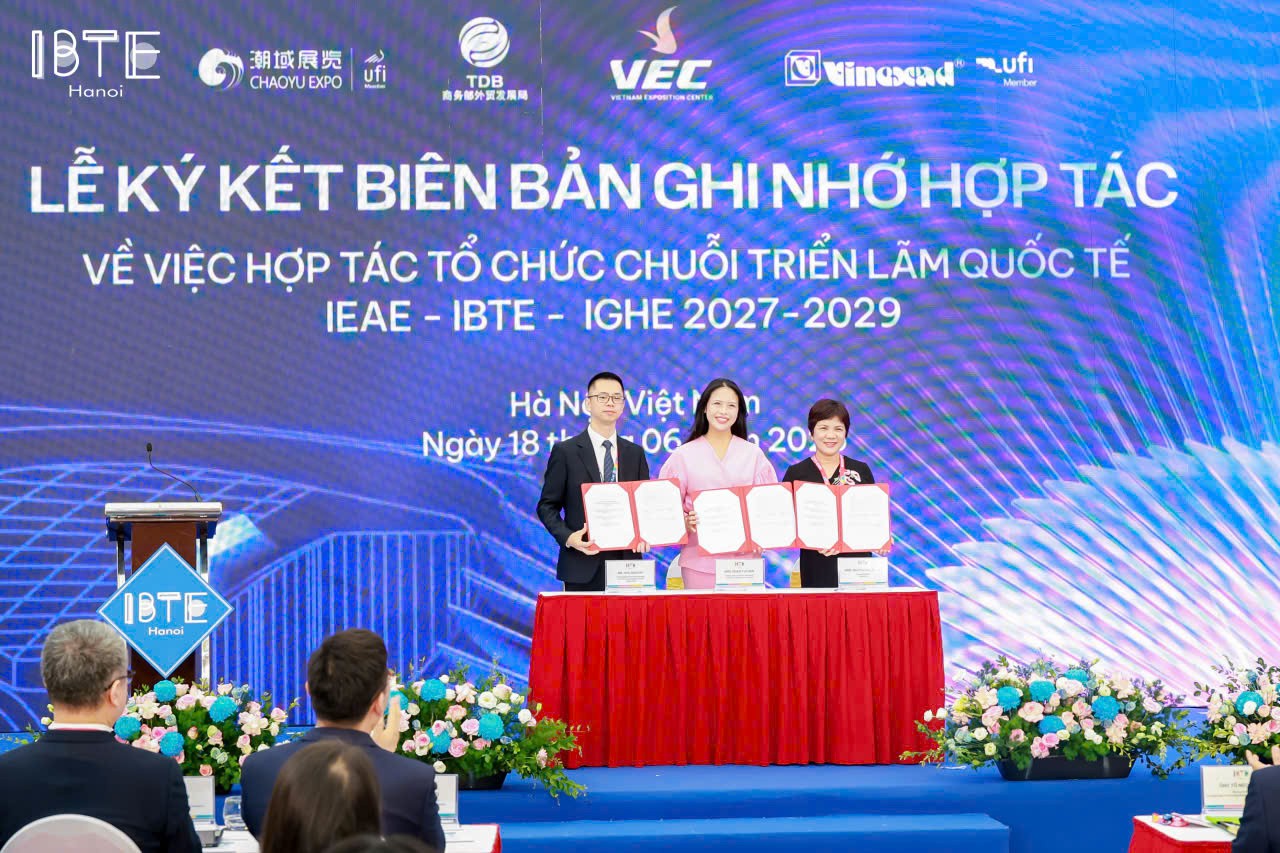 Khai mạc IBTE Hà Nội 2026: Quy tụ hơn 1.000 gian hàng, mở rộng cơ hội hợp tác ngành đồ chơi và sản phẩm trẻ em Khai mạc IBTE Hà Nội 2026: Quy tụ hơn 1.000 gian hàng, mở rộng cơ hội hợp tác ngành đồ chơi và sản phẩm trẻ em