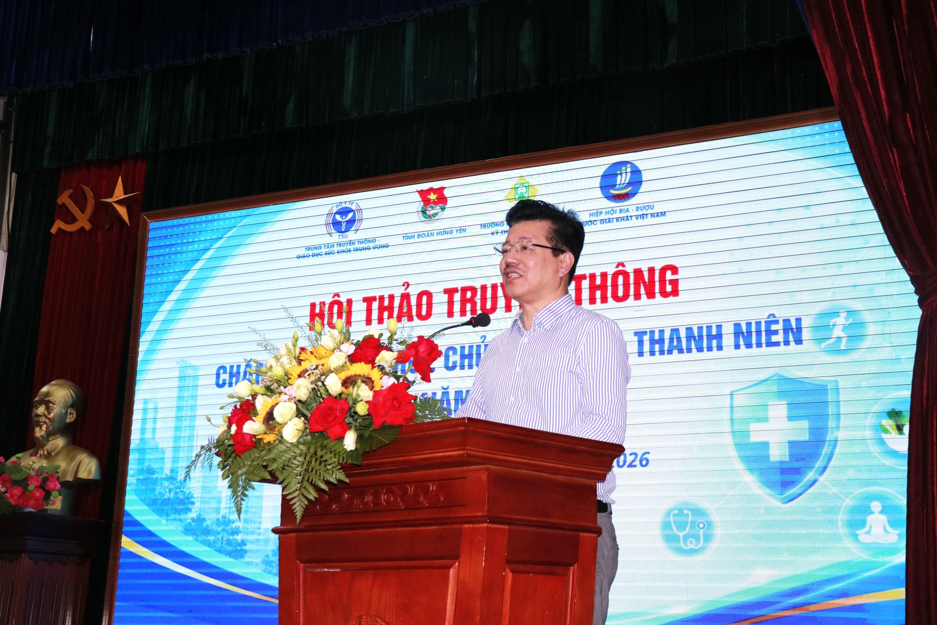 Hội thảo truyền thông kiến thức chăm sóc sức khỏe chủ động cho thanh niên tại tỉnh Hưng Yên năm 2026 Hội thảo truyền thông kiến thức chăm sóc sức khỏe chủ động cho thanh niên tại tỉnh Hưng Yên năm 2026