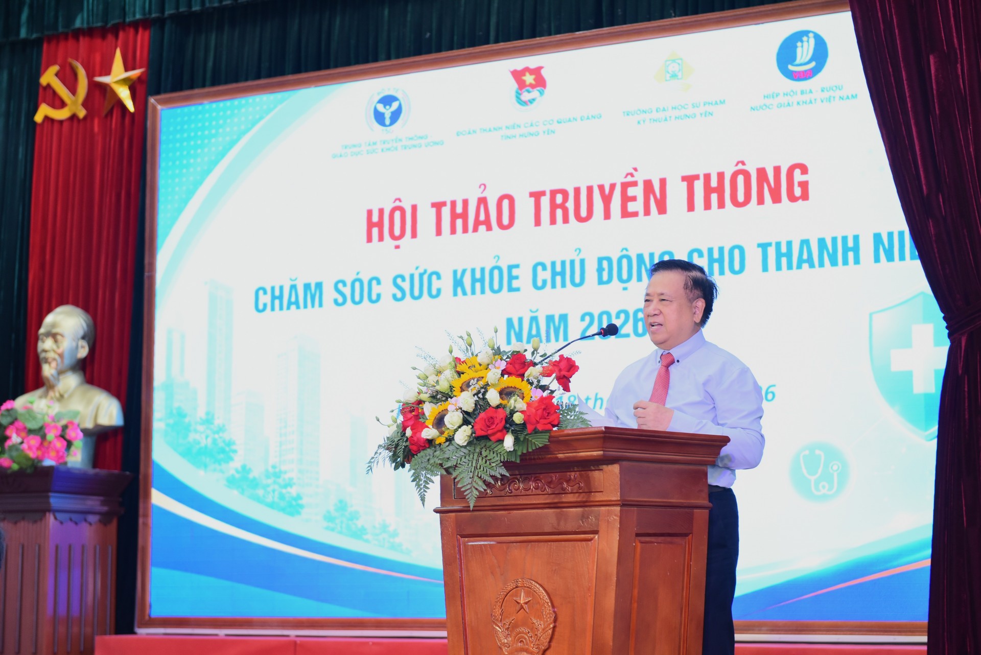Hội thảo truyền thông kiến thức chăm sóc sức khỏe chủ động cho thanh niên tại tỉnh Hưng Yên năm 2026 Hội thảo truyền thông kiến thức chăm sóc sức khỏe chủ động cho thanh niên tại tỉnh Hưng Yên năm 2026