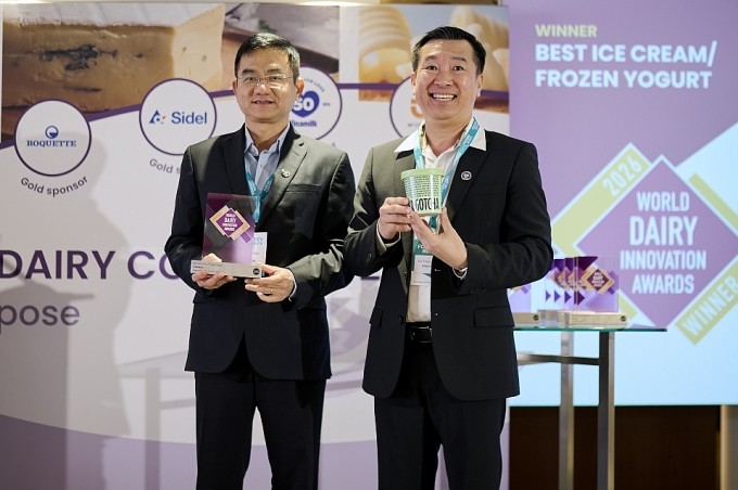Vinamilk thắng lợi lớn tại giải thưởng đổi mới sáng tạo ngành sữa toàn cầu 2026