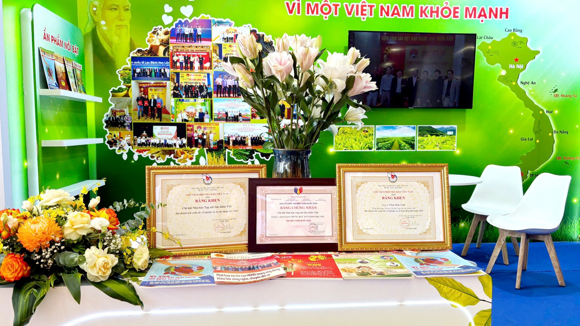 Sức khỏe Việt khẳng định dấu ấn tại Hội báo Toàn quốc 2026: Vinh danh tập thể và cá nhân xuất sắc