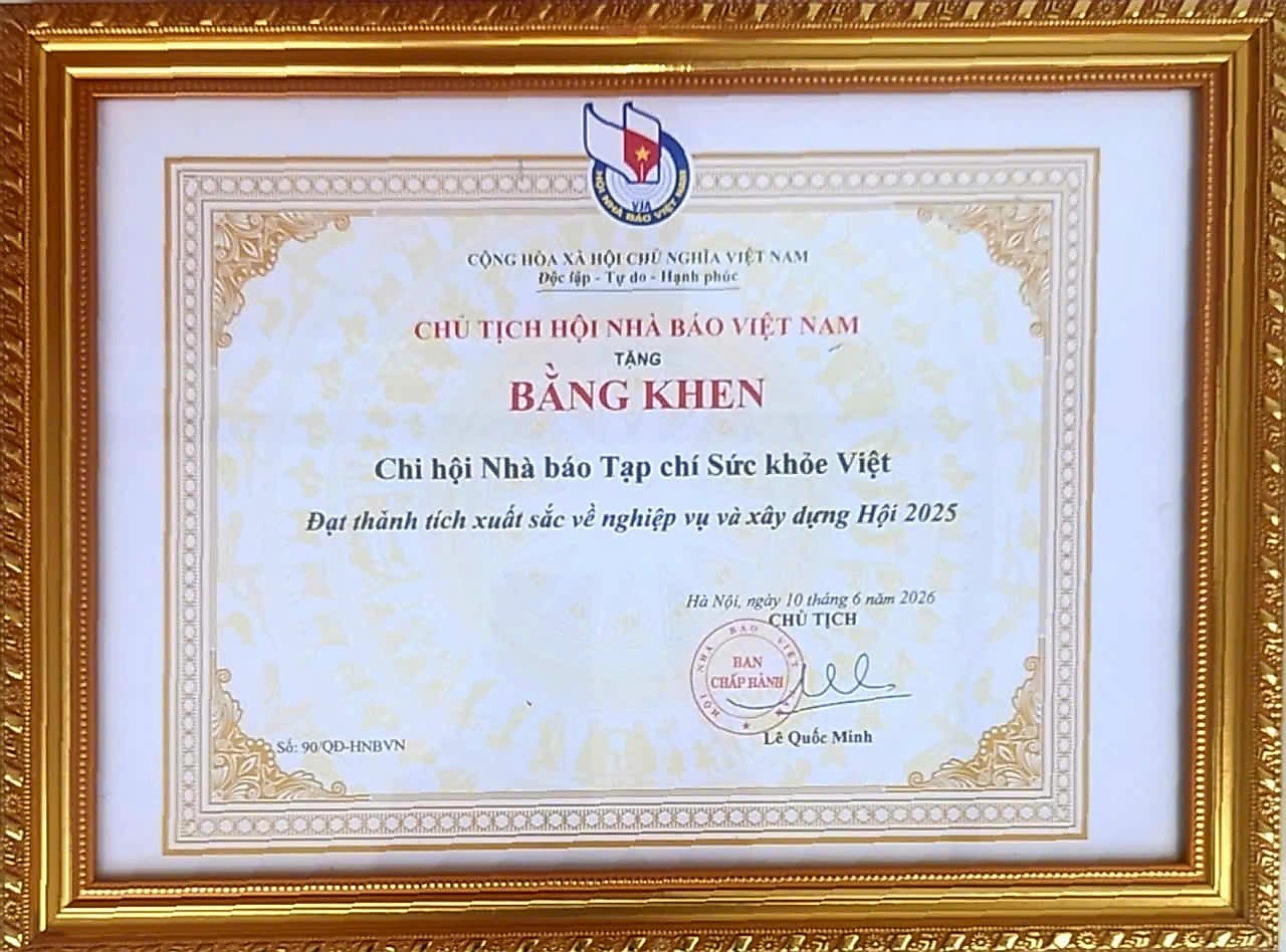 Sức khỏe Việt khẳng định dấu ấn tại Hội báo Toàn quốc 2026: Vinh danh tập thể và cá nhân xuất sắc