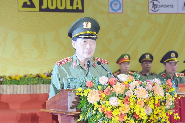 Lâm Đồng: Khai mạc Hội thao quân sự, võ thuật và thể thao CAND khu vực 3