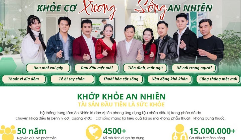 TP.HCM: Đình chỉ hoạt động 18 tháng cơ sở Khớp Khỏe An Nhiên vì khám chữa bệnh không phép TP.HCM: Đình chỉ hoạt động 18 tháng cơ sở Khớp Khỏe An Nhiên vì khám chữa bệnh không phép
