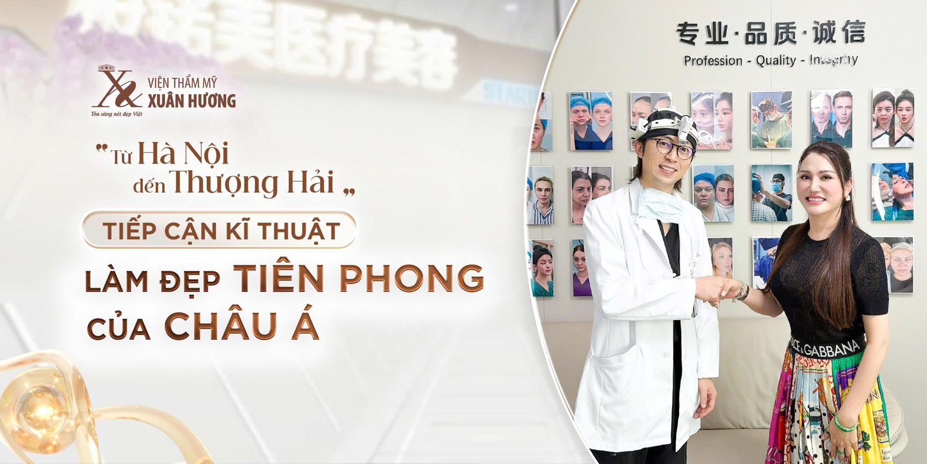 Chủ tịch Viện Thẩm mỹ Xuân Hương công tác Quốc tế: Cập nhật công nghệ thẩm mỹ từ Thượng Hải đến Bangkok Chủ tịch Viện Thẩm mỹ Xuân Hương công tác Quốc tế: Cập nhật công nghệ thẩm mỹ từ Thượng Hải đến Bangkok