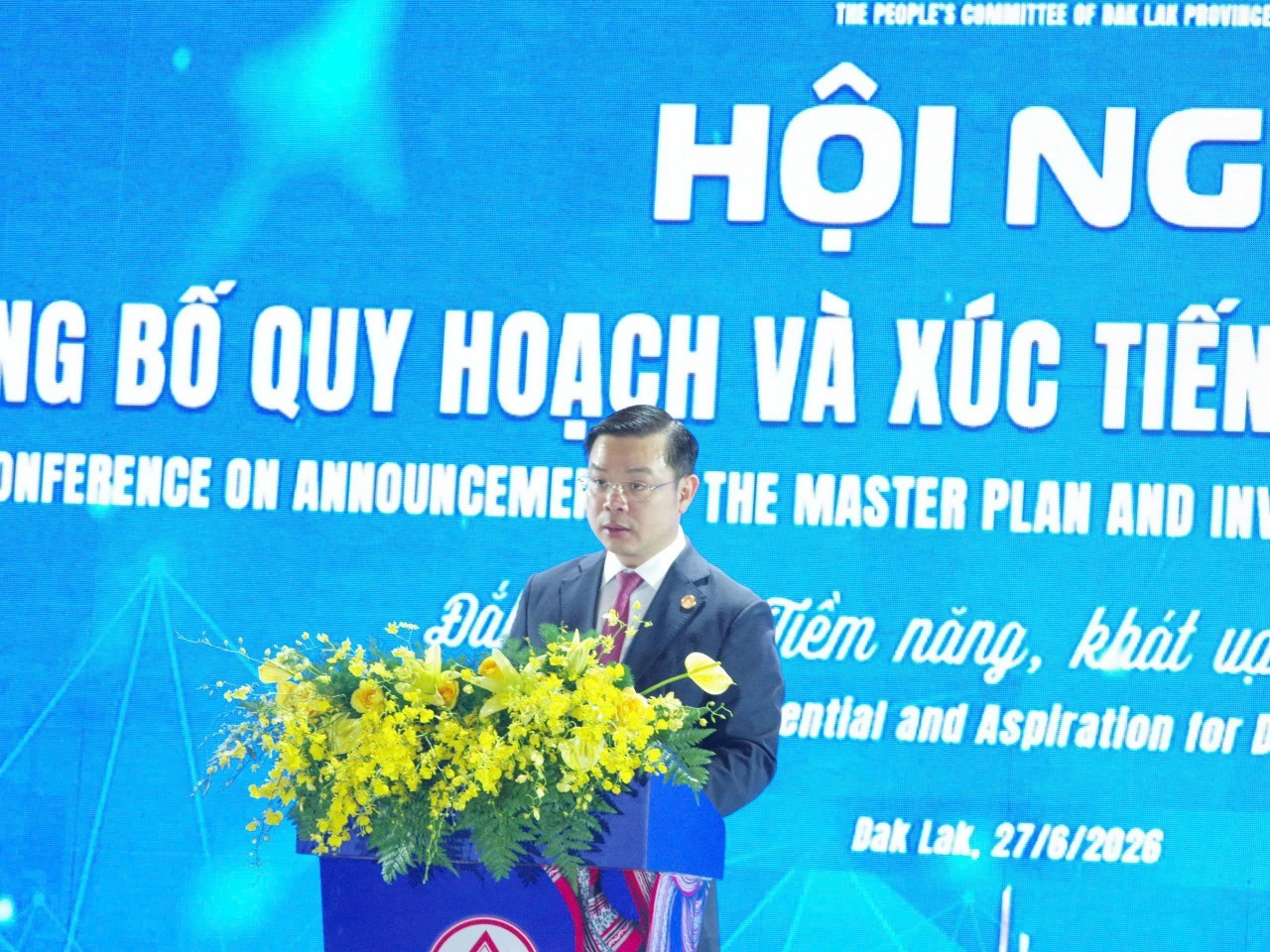 Đắk Lắk: Công bố quy hoạch và xúc tiến đầu tư, mở ra không gian phát triển mới