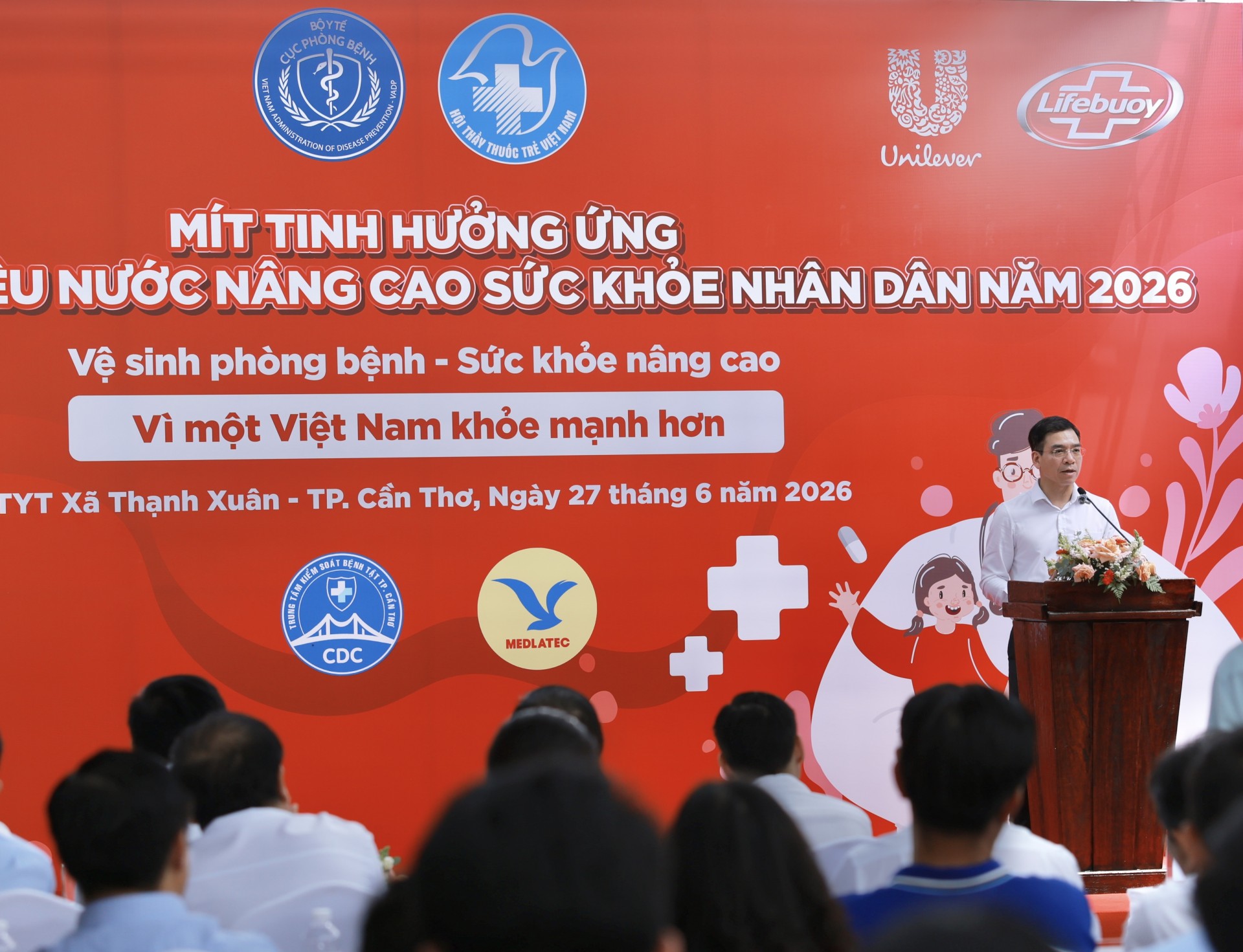 Dấu ấn hợp tác công - tư tại Ngày vệ sinh yêu nước 2026: Nâng cao năng lực y tế cơ sở, vì một cộng đồng khỏe mạnh