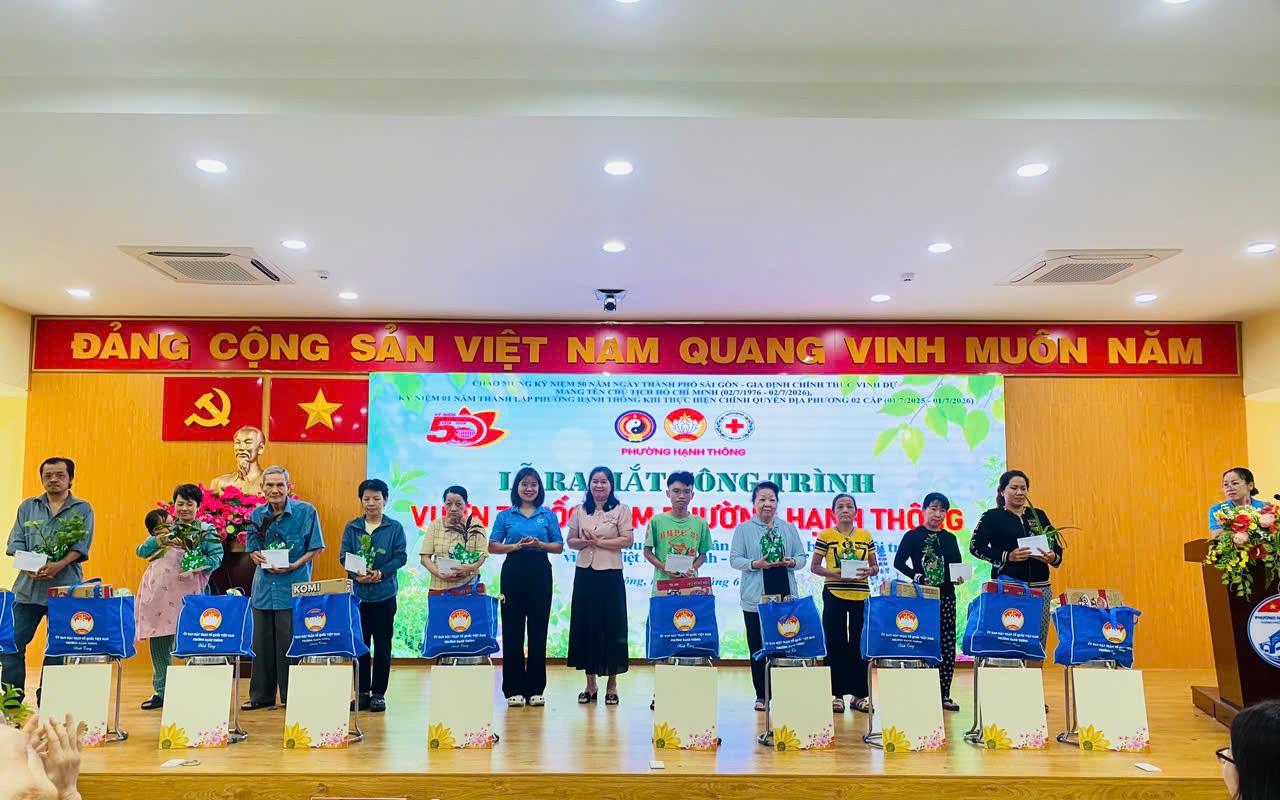 Ra mắt “Vườn Thuốc Nam phường Hạnh Thông”: Lan tỏa giá trị y học cổ truyền gắn với bảo vệ môi trường