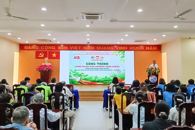 Ra mắt “Vườn Thuốc Nam phường Hạnh Thông”: Lan tỏa giá trị y học cổ truyền gắn với bảo vệ môi trường