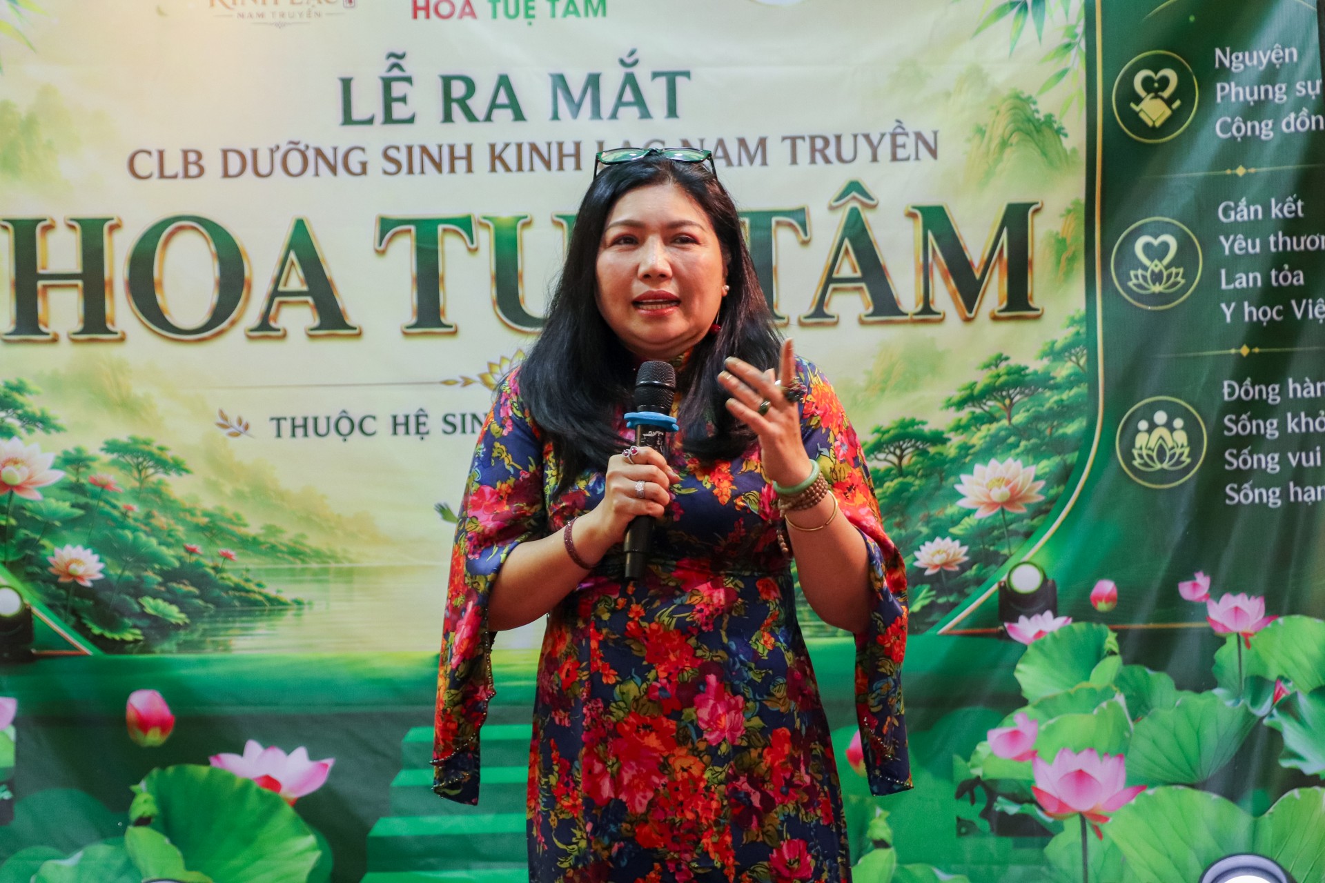 Ra mắt CLB Dưỡng sinh Kinh lạc Nam truyền Hoa Tuệ Tâm, lan tỏa lối sống khỏe và trách nhiệm cộng đồng