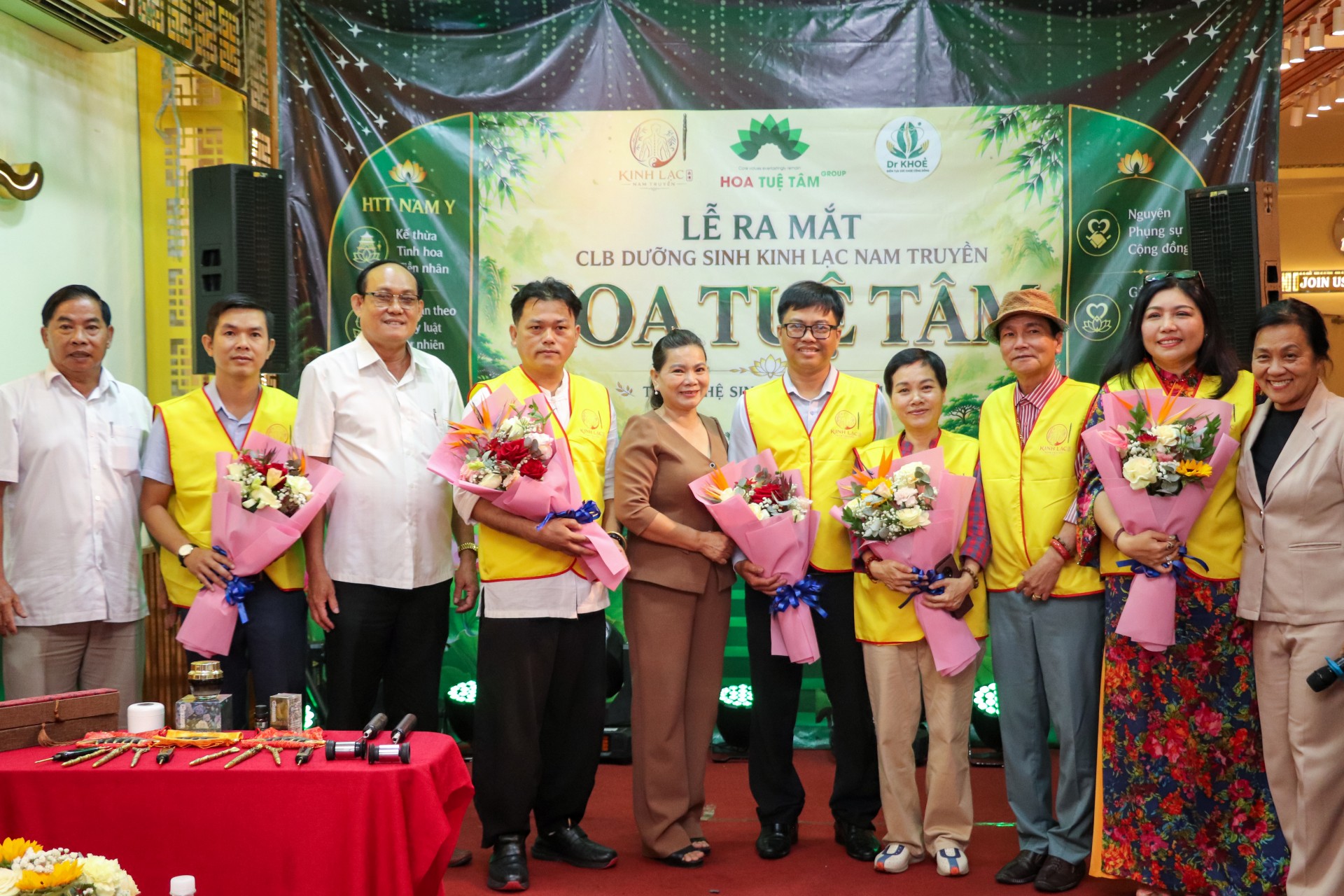 Ra mắt CLB Dưỡng sinh Kinh lạc Nam truyền Hoa Tuệ Tâm, lan tỏa lối sống khỏe và trách nhiệm cộng đồng