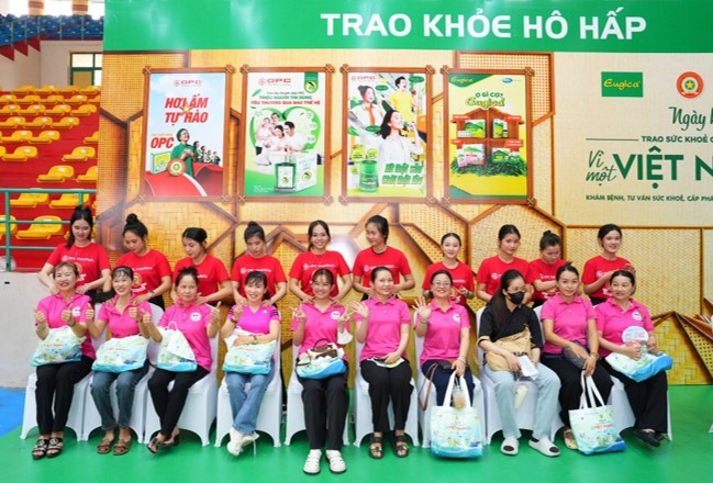Ngày hội Trao sức khỏe công nhân đến Cần Thơ: Cùng OPC lan tỏa tinh thần chủ động chăm sóc sức khỏe hô hấp và sẻ chia vì cộng đồng