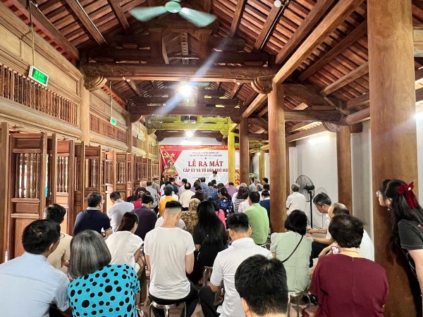 Kiện toàn bộ máy cơ sở: Phường Hoàng Liệt ra mắt Cấp ủy và các Tổ dân phố mới