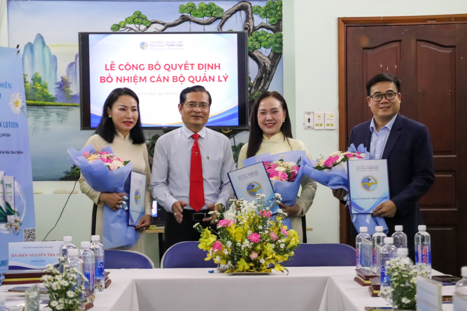 Trường Trung cấp Bách Khoa Toàn Cầu ký kết hợp tác đào tạo ngành Chăm sóc sắc đẹp tại TP.HCM