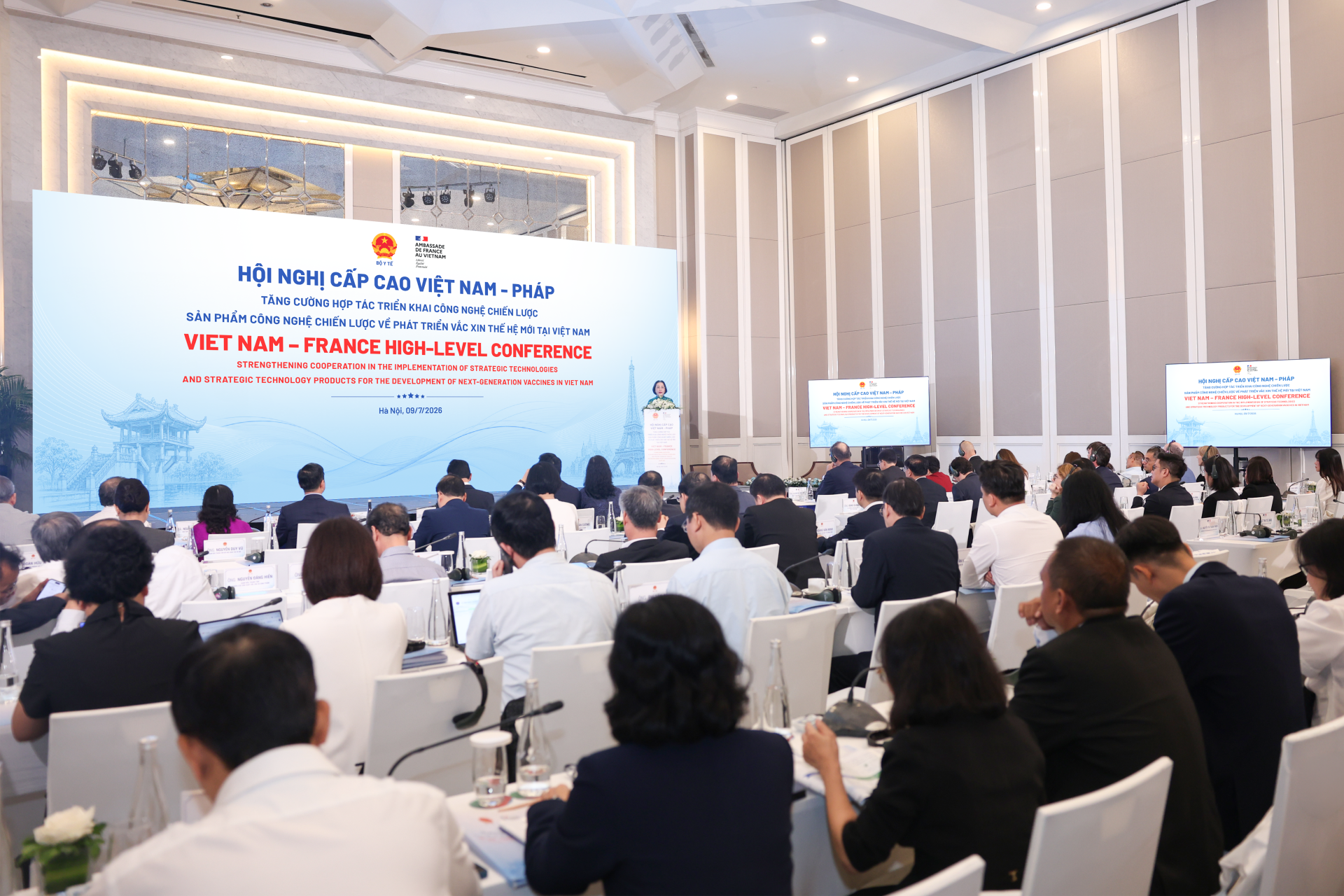 Các vắc xin thế hệ mới theo công nghệ của Pháp sẽ được sản xuất tại Nhà máy Vắc xin và Sinh phẩm VNVC từ năm 2028 Các vắc xin thế hệ mới theo công nghệ của Pháp sẽ được sản xuất tại Nhà máy Vắc xin và Sinh phẩm VNVC từ năm 2028
