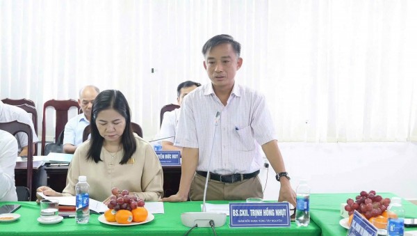 Đoàn công tác Bệnh viện Chợ Rẫy thăm, hỗ trợ chuyên môn tại Bệnh viện Đa khoa vùng Tây Nguyên
