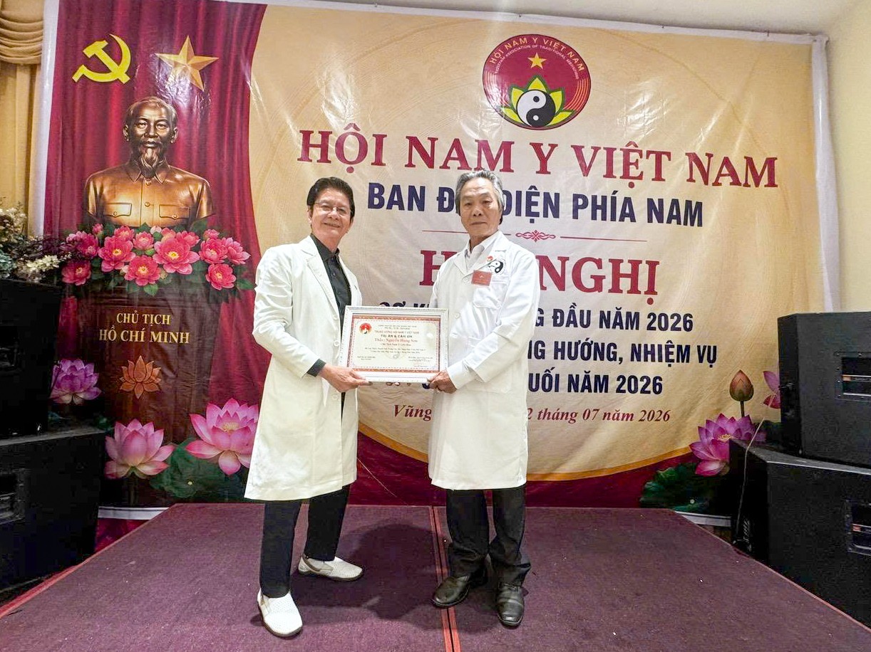 Ban Đại diện phía Nam Hội Nam Y Việt Nam sơ kết công tác 6 tháng đầu năm 2026