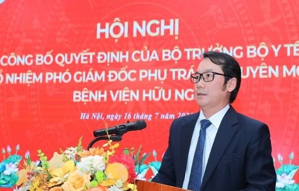 Bệnh viện Hữu Nghị có thêm Phó Giám đốc mới