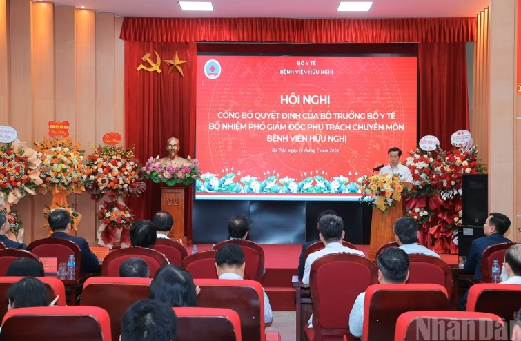 Bệnh viện Hữu Nghị có thêm Phó Giám đốc mới