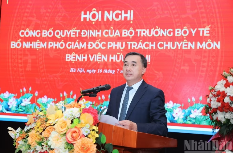 Bệnh viện Hữu Nghị có thêm Phó Giám đốc mới