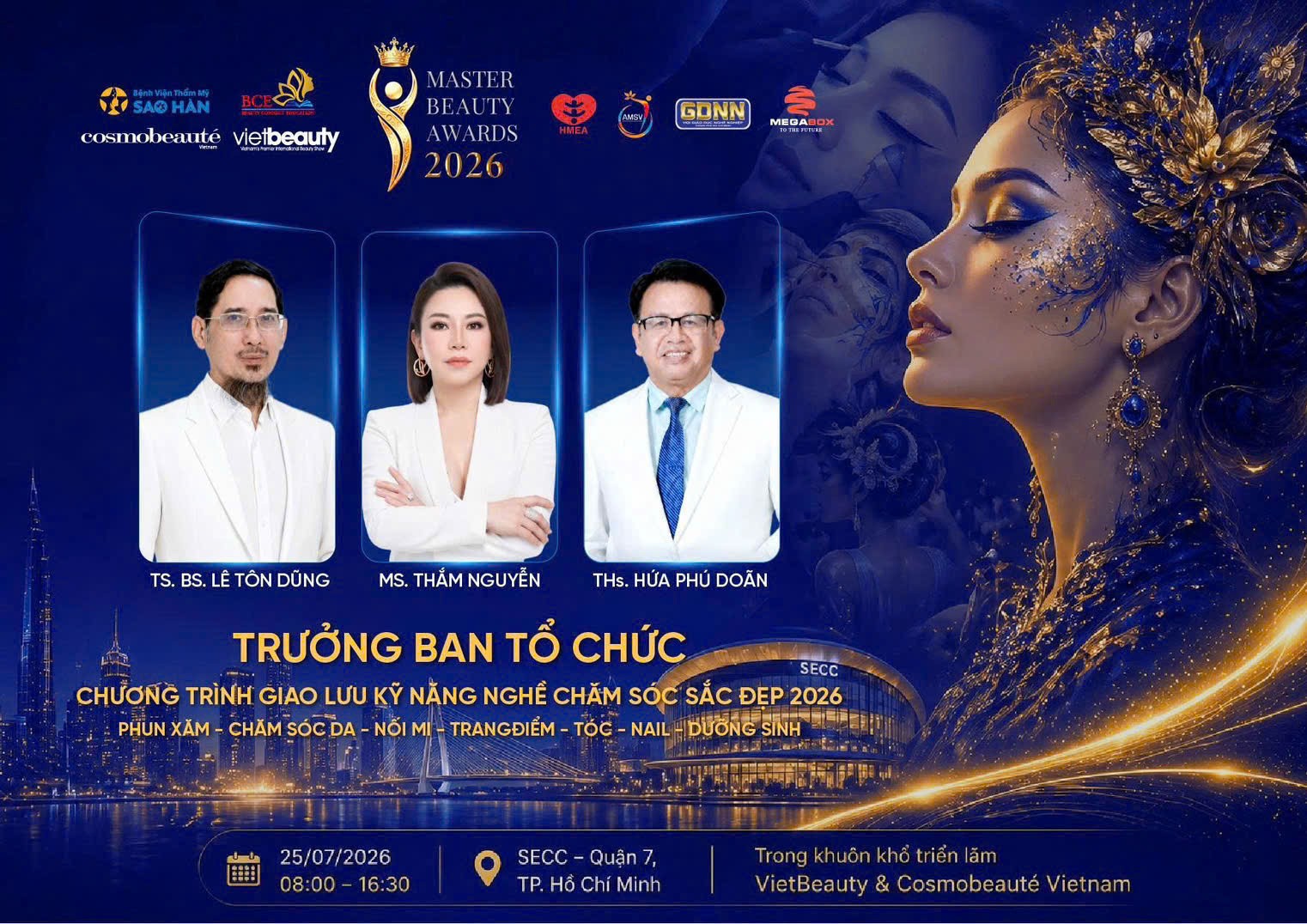 TP.HCM: Sắp diễn ra chương trình giao lưu kỹ năng nghề chăm sóc sắc đẹp 2026 TP.HCM: Sắp diễn ra chương trình giao lưu kỹ năng nghề chăm sóc sắc đẹp 2026