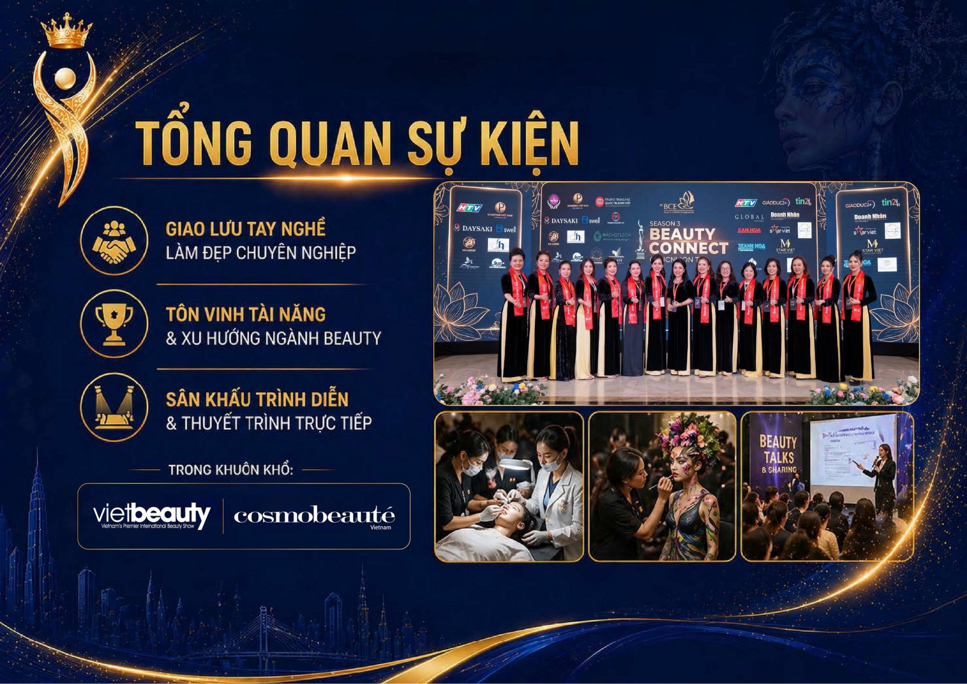 TP.HCM: Sắp diễn ra chương trình giao lưu kỹ năng nghề chăm sóc sắc đẹp 2026 TP.HCM: Sắp diễn ra chương trình giao lưu kỹ năng nghề chăm sóc sắc đẹp 2026