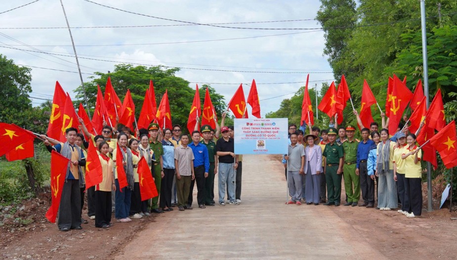 Dấu ấn Mùa hè xanh của tuổi trẻ Trường Đại học Nam Cần Thơ nơi biên giới Tây Nguyên