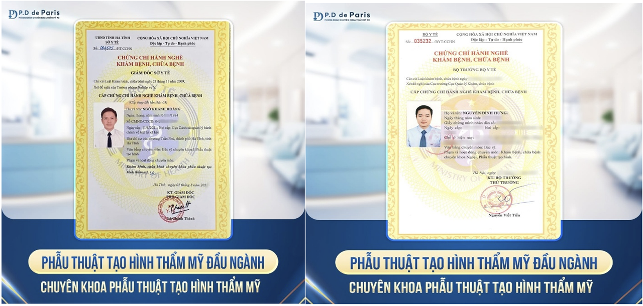 Phòng khám chuyên khoa thẩm mỹ P.D De Paris: Kiến tạo hành trình làm đẹp từ nền tảng an toàn y khoa Phòng khám chuyên khoa thẩm mỹ P.D De Paris: Kiến tạo hành trình làm đẹp từ nền tảng an toàn y khoa