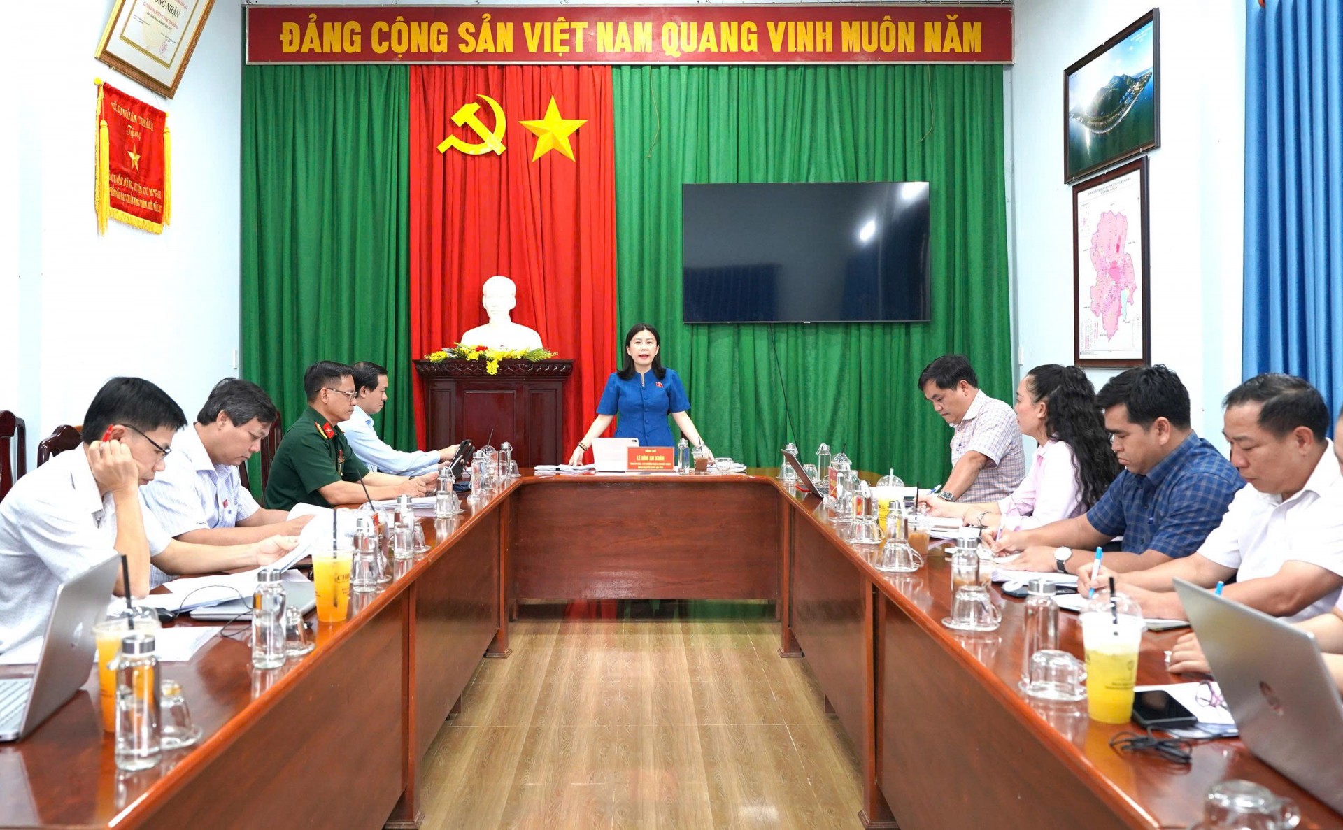 Đoàn ĐBQH tỉnh khảo sát việc thực hiện Luật Đất đai tại phường Tân An và xã Cuôr Đăng Đoàn ĐBQH tỉnh khảo sát việc thực hiện Luật Đất đai tại phường Tân An và xã Cuôr Đăng