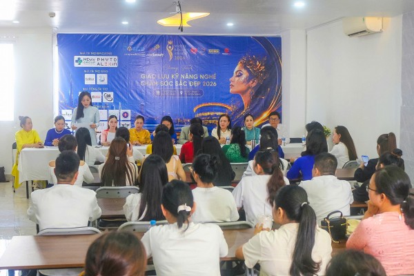 TP.HCM: Giao lưu tay nghề chăm sóc da, dưỡng sinh Đông y trong chuỗi hoạt động Master Beauty Awards 2026