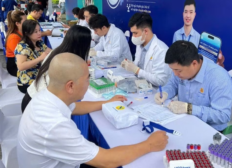 Thêm nhiều hình thức chăm lo sức khỏe người lao động Thêm nhiều hình thức chăm lo sức khỏe người lao động