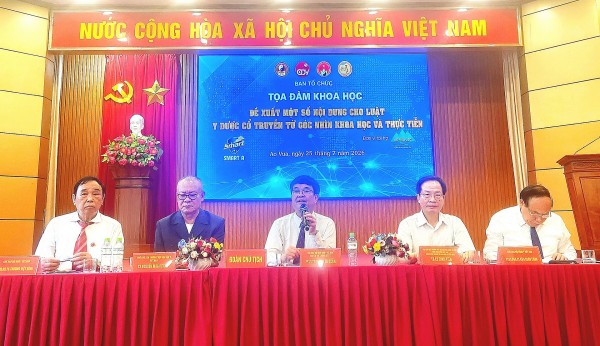 Hoàn thiện hành lang pháp lý để bứt phá: Góc nhìn khoa học và thực tiễn tại Tọa đàm " Đề xuất một số nội dung cho Luật Y dược cổ truyền Việt Nam"