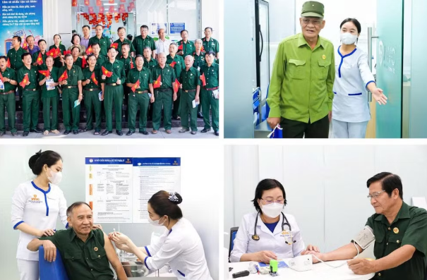 Lan tỏa nghĩa tình tháng 7 với 10.000 liều vaccine cúm dành tặng người có công