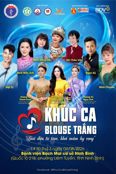 Từ sân khấu bệnh viện đến chuyến tàu yêu thương: "Khúc ca Blouse trắng" viết tiếp lời tri ân người thầy thuốc
