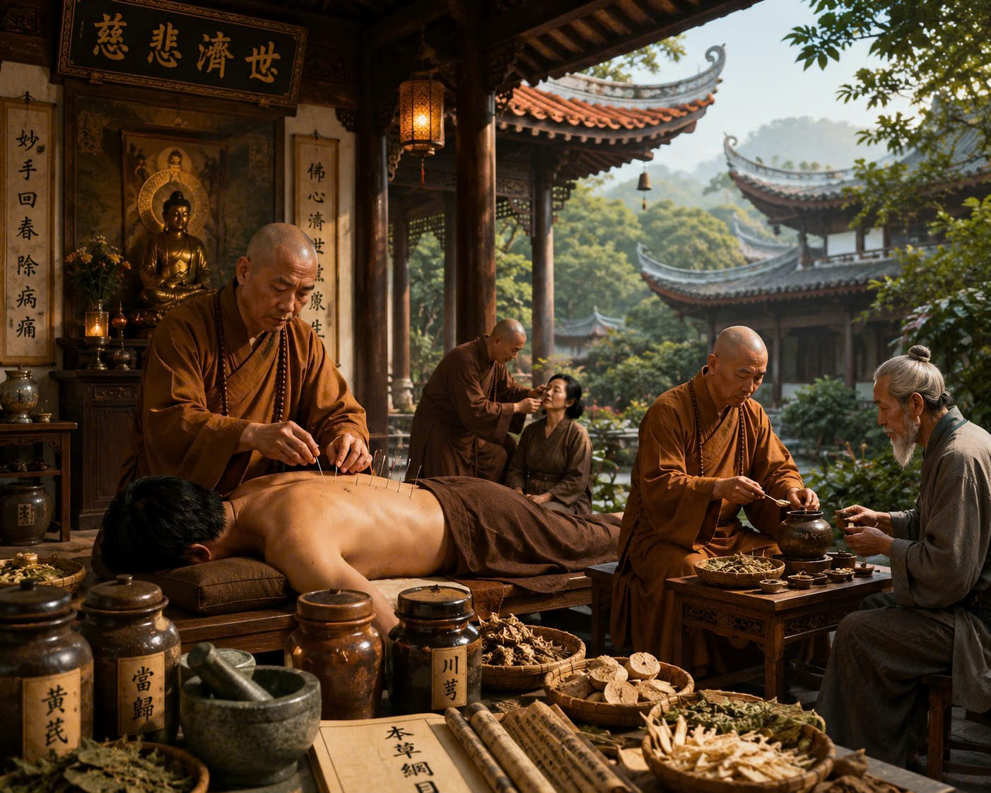 Y đạo nơi cửa Phật – Di sản nhân ái của Thiền sư Tuệ Tĩnh và giá trị trong chăm sóc sức khỏe cộng đồng hiện nay Y đạo nơi cửa Phật – Di sản nhân ái của Thiền sư Tuệ Tĩnh và giá trị trong chăm sóc sức khỏe cộng đồng hiện nay