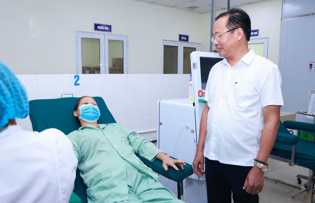Bệnh viện đa khoa Hoài Đức mở thêm cơ hội điều trị cho người bệnh suy thận