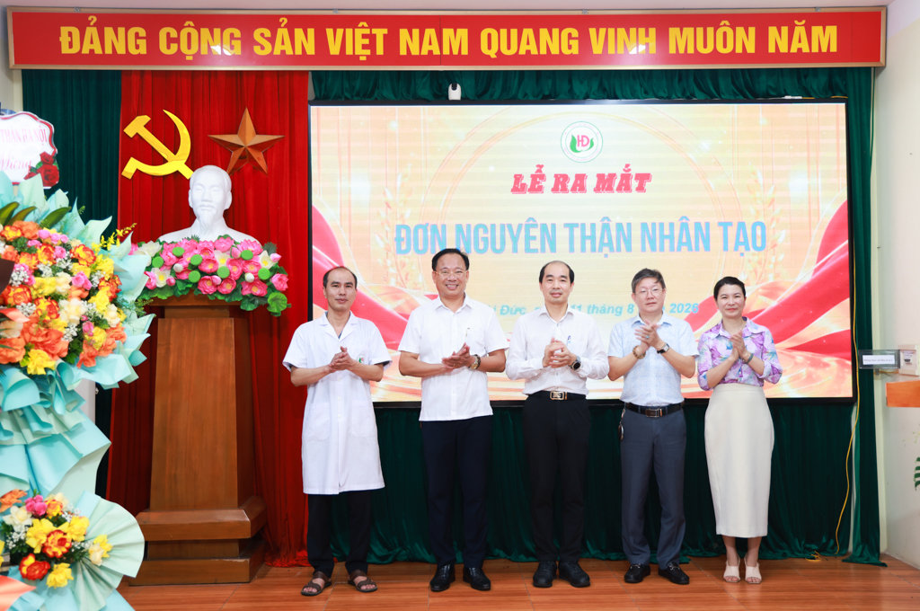 Bệnh viện đa khoa Hoài Đức khai trương Đơn nguyên Thận nhân tạo Bệnh viện đa khoa Hoài Đức khai trương Đơn nguyên Thận nhân tạo