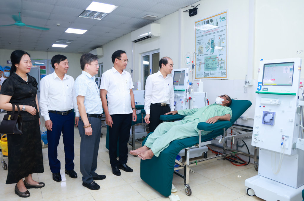 Bệnh viện đa khoa Hoài Đức khai trương Đơn nguyên Thận nhân tạo Bệnh viện đa khoa Hoài Đức khai trương Đơn nguyên Thận nhân tạo