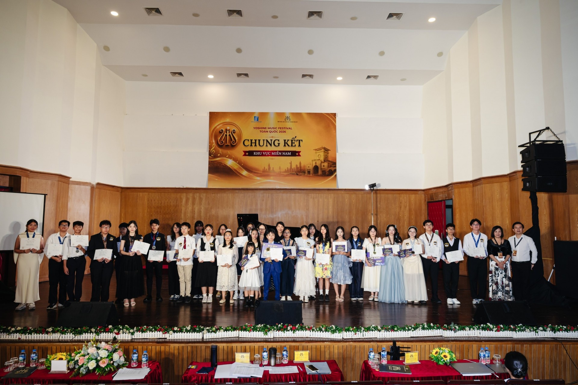 13 tuổi - Nguyễn Thái An chinh phục 99/100 điểm tại Yoshine Music Festival 2026: Hành trình từ đam mê đến bản lĩnh sân khấu