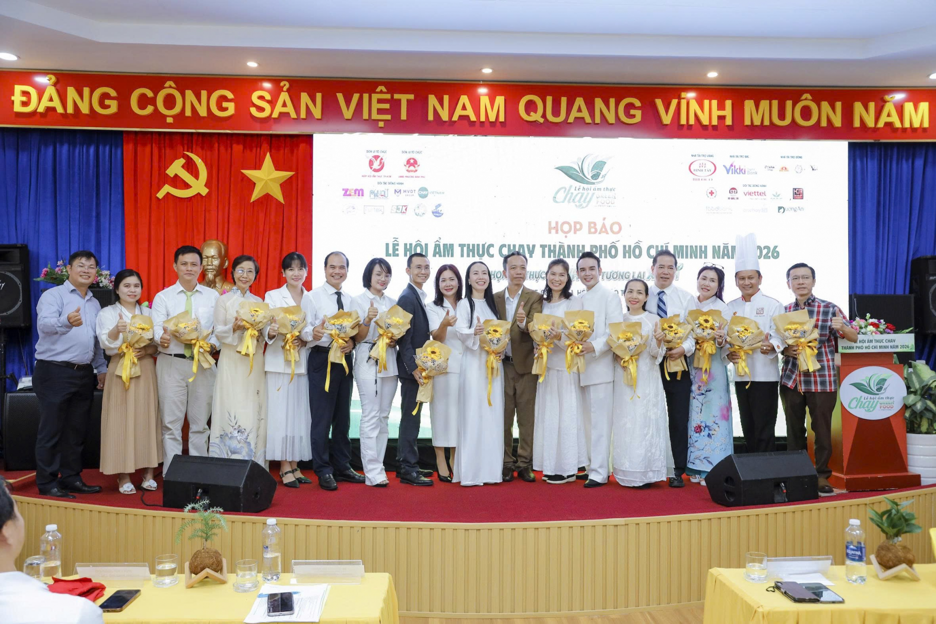 Lễ hội ẩm thực chay TP.HCM 2026 – Lan toả thông điệp hành động xanh “Chọn ẩm thực xanh vì tương lai xanh” Lễ hội ẩm thực chay TP.HCM 2026 – Lan toả thông điệp hành động xanh “Chọn ẩm thực xanh vì tương lai xanh”
