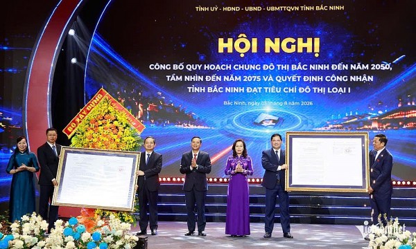 Bắc Ninh đạt tiêu chí đô thị loại I: Đòn bẩy hướng tới trung tâm công nghệ bán dẫn và AI